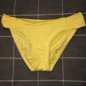 Yellow bikini bottoms